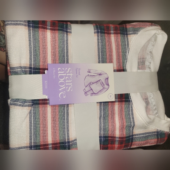 Stars Above Thermal Pajamas Size M - Picture 2 of 5